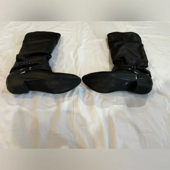 Bundle only  NWOT Joe Boxer Black boots sz 7 - Picture 3 of 5